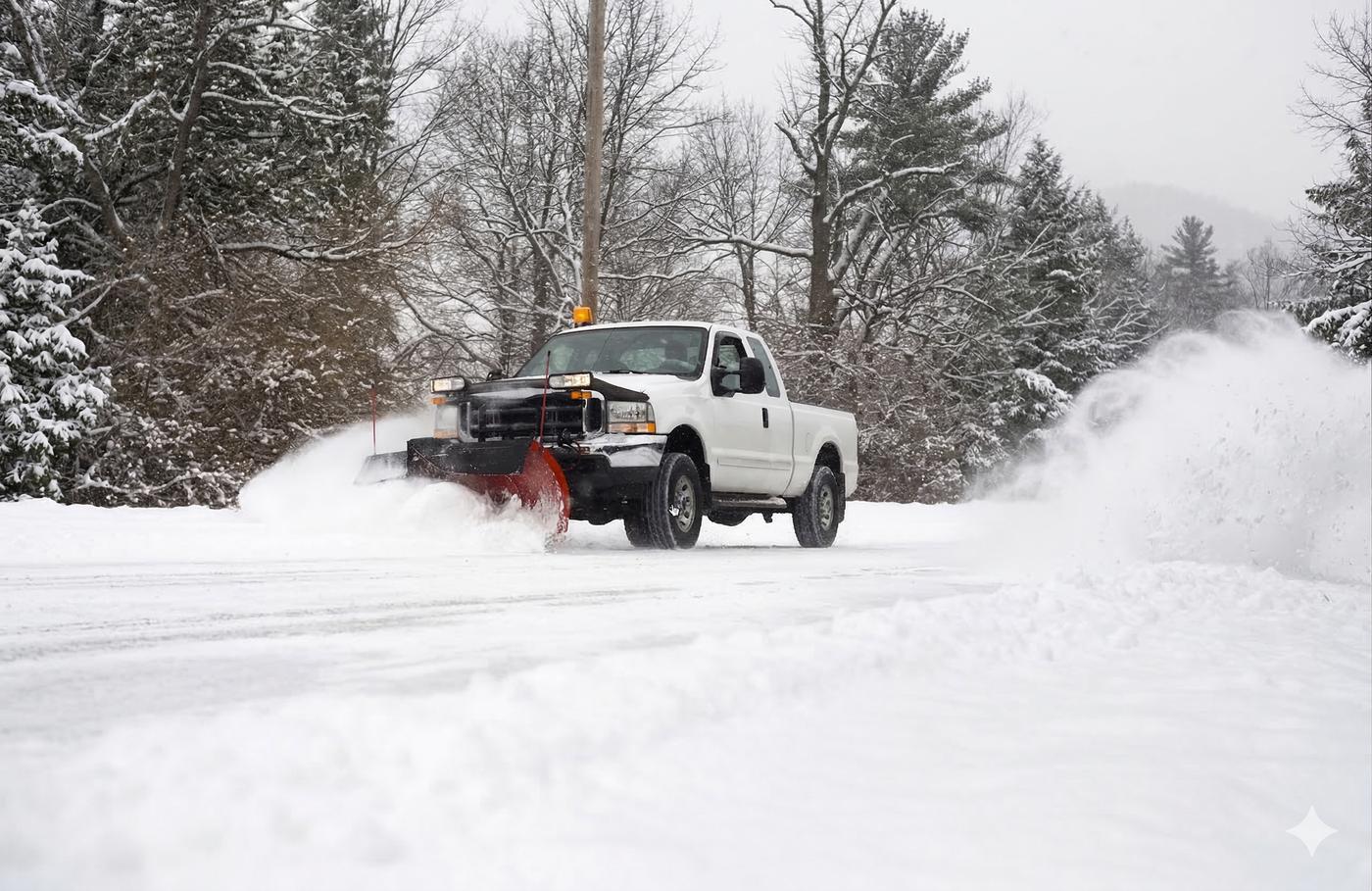 Snow plowing service in Wolcott and Waterbury CT - Legacy Landscaping